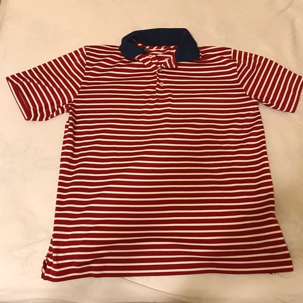 Brooks Brothers striped polo